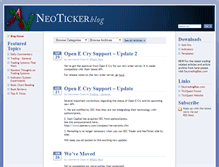 Tablet Screenshot of newsletter.neoticker.com